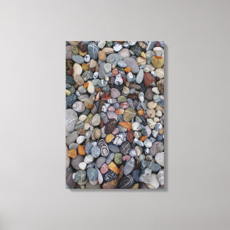 Stonebeach by Johannes Stötter Canvas Afdruk