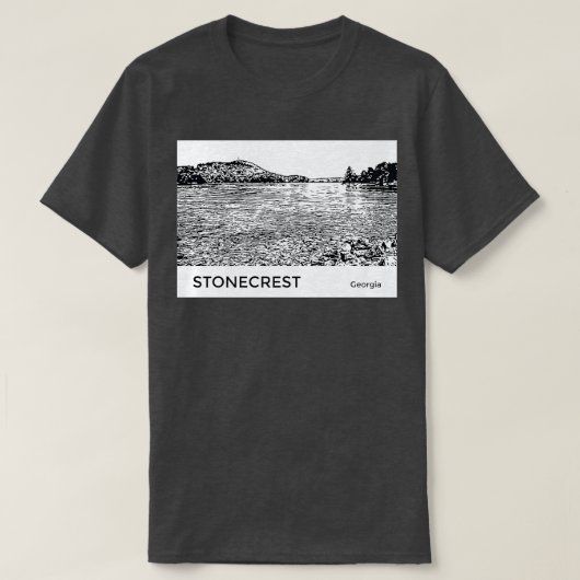 Stonecrest Georgia T-shirt (Design voorkant)