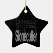 Stonecutter Extraordinaire Keramisch Ornament (Voorkant)