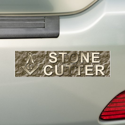 stonecutter sticker (Op auto)