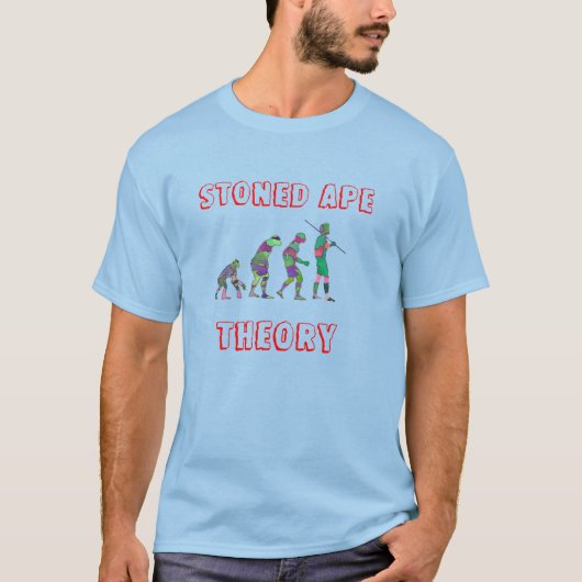 Stoned Ape Theory T-shirt (Voorkant)