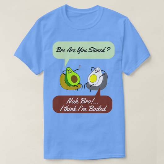 Stoned Avocado T-shirt (Design voorkant)