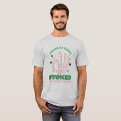 Stoned en Verbluffend Skelet T-shirt (Voorkant volledig)