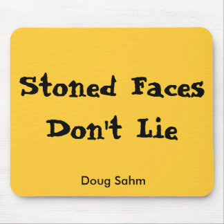 Stoned Faces Mousepad Muismat