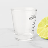 Stoned Irish Monkey Novelty Shot Glass Glas (Links)