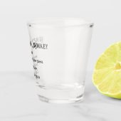 Stoned Irish Monkey Novelty Shot Glass Glas (Rechts)