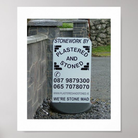 Stoned Poster (Voorkant)