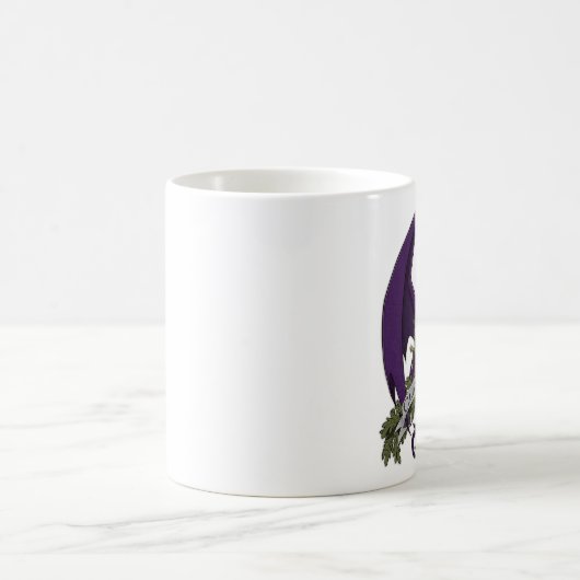 Stonefire Dragons Crest (Paarse draak) 11oz Mok (Center)