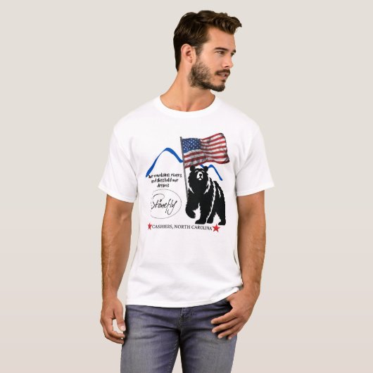 Stonefly Tshirt voor Patriots (Voorkant volledig)