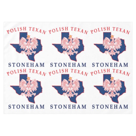 Stoneham Poland Texan Tafelkleed (Voorkant (Horizontaal))