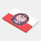 Stoneham Ronde Poolse Texaan Post-it® Notes (Schuin)