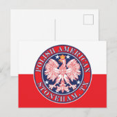 Stoneham Texas Poolse Amerikaanse adelaar Briefkaart (Voorkant / Achterkant)