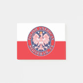Stoneham Texas Poolse Amerikaanse adelaar Post-it® Notes (Voorkant)