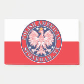 Stoneham Texas Poolse Amerikaanse adelaar Post-it® Notes (Voorkant)