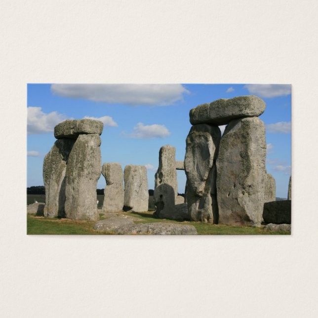 Stonehenge 10 visitekaartjes (Voorkant)
