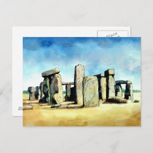 Stonehenge 2 briefkaart (Voorkant / Achterkant)