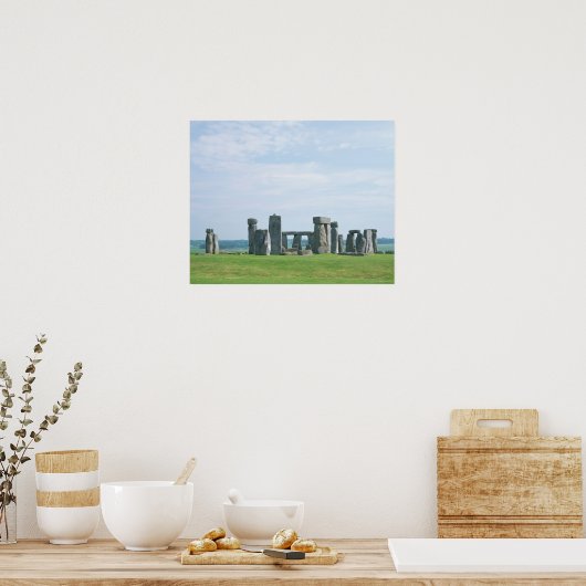 Stonehenge 2 poster (Keuken)
