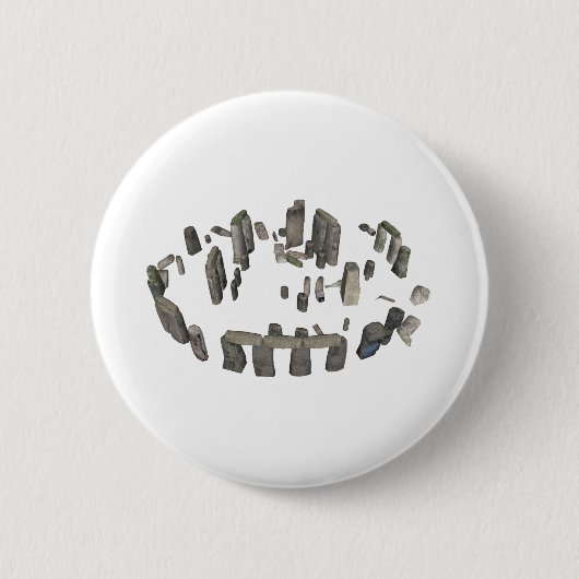 Stonehenge: 3D-model: Ronde Button 5,7 Cm (Voorkant)