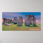 Stonehenge afbeelding voor Poster (Voorkant)