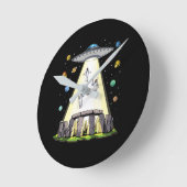 Stonehenge Alien Abduction Ronde Klok (Hoek)