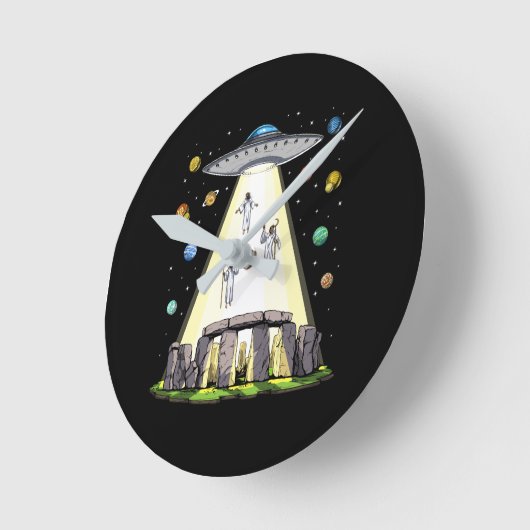 Stonehenge Alien Abduction Ronde Klok (Hoek)