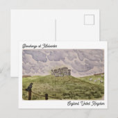 Stonehenge ansichtkaart briefkaart (Voorkant / Achterkant)