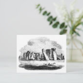 Stonehenge  art posctard briefkaart (Staand voorkant)