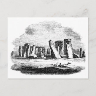 Stonehenge art posctard briefkaart