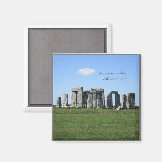 Stonehenge Avontuur Magneet (Voorkant / Achterkant)