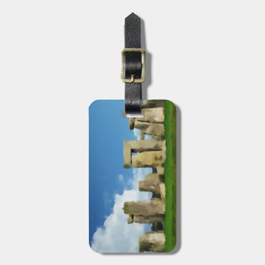 Stonehenge Bagagelabel (Voorkant verticaal)