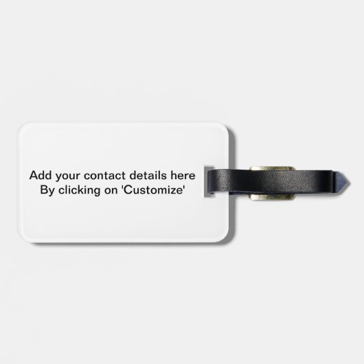 Stonehenge Bagagelabel (Achterkant horizontaal)