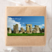 Stonehenge Bookplaat Etiket (Insitu)