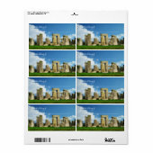 Stonehenge Bookplaat Etiket (Full Sheet)