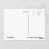 Stonehenge Briefkaart (Achterkant)