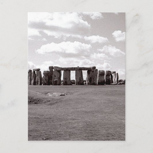 Stonehenge Briefkaart (Voorkant)