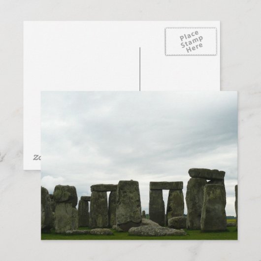 Stonehenge Briefkaart (Voorkant / Achterkant)