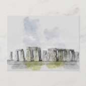 Stonehenge Briefkaart (Voorkant)