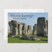 Stonehenge Briefkaart (Voorkant / Achterkant)