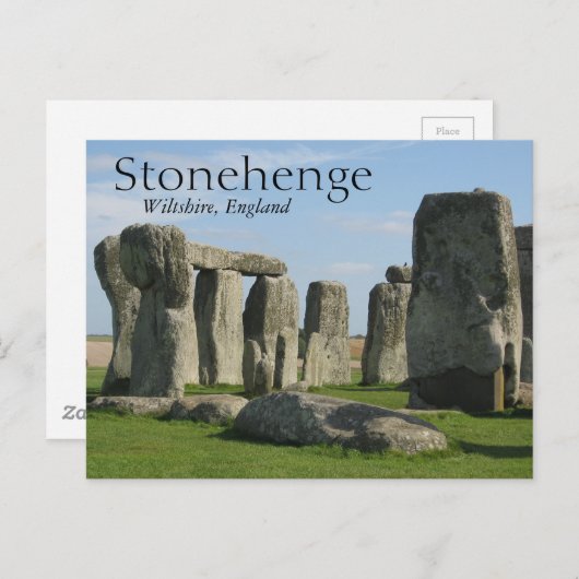 Stonehenge Briefkaart (Voorkant / Achterkant)