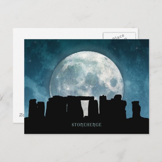 Stonehenge Briefkaart (Voorkant / Achterkant)