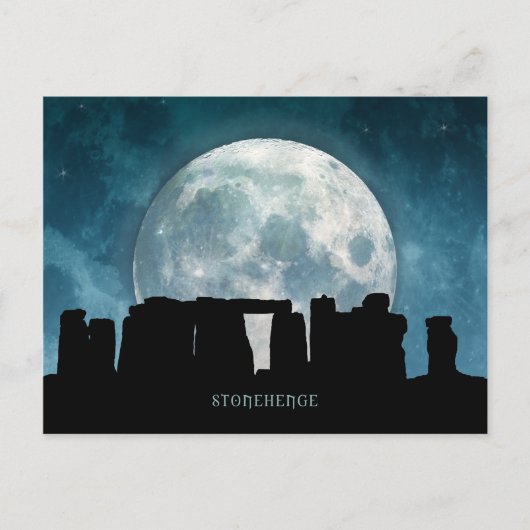 Stonehenge Briefkaart (Voorkant)
