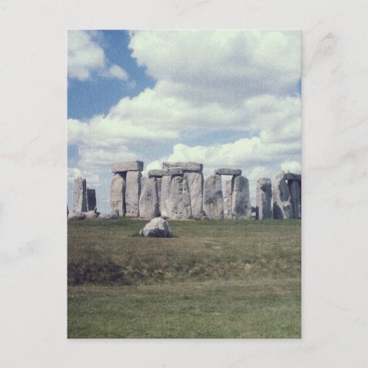 Stonehenge Briefkaart (Voorkant)