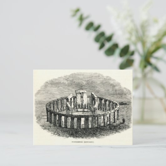 Stonehenge Briefkaart (Staand voorkant)