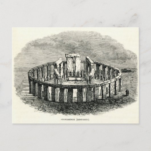 Stonehenge Briefkaart (Voorkant)