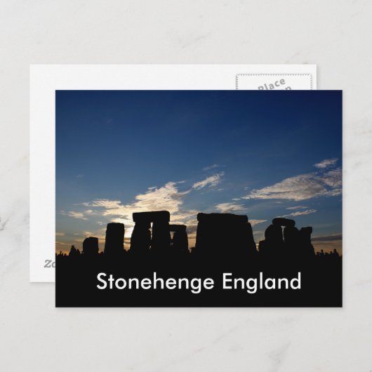Stonehenge Briefkaart (Voorkant / Achterkant)