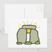 Stonehenge Briefkaart (Voorkant / Achterkant)