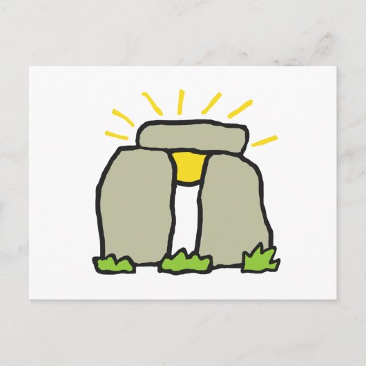 Stonehenge Briefkaart (Voorkant)