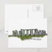 Stonehenge Briefkaart (Voorkant / Achterkant)