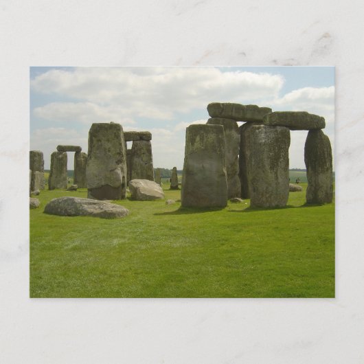 Stonehenge Briefkaart (Voorkant)