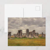 Stonehenge Briefkaart (Voorkant / Achterkant)